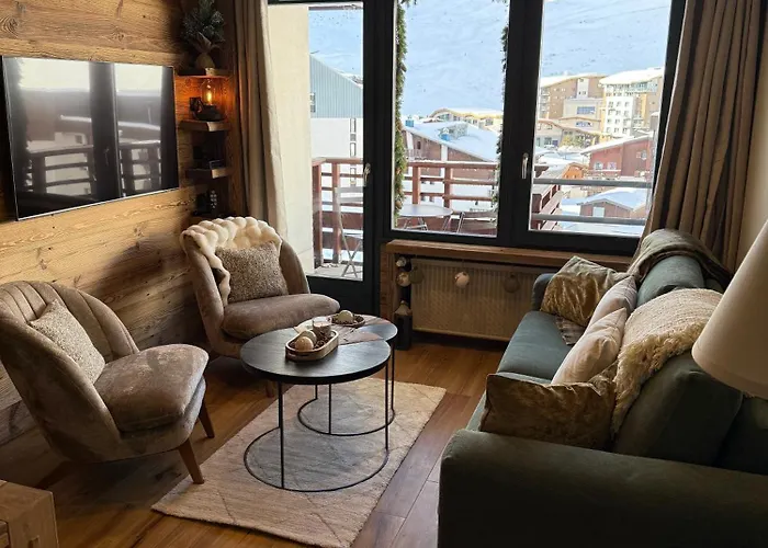 Myhome - L\'Absinthe Bleue - Appartement 4-6 Personnes Neuf 4 Etoiles - Balcon Sud- Ski Aux Pieds - Tignes Val Claret